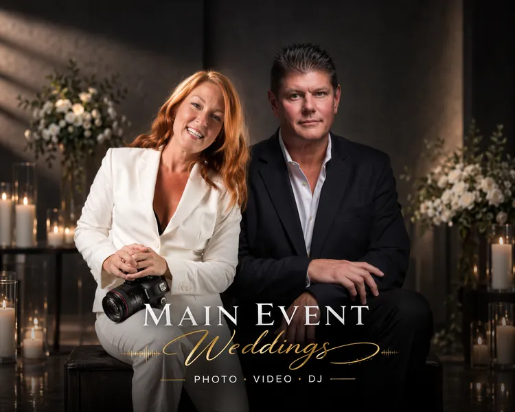 Bob and Michelle Carpenter — Rhode Island wedding DJ and photographer team at Main Event Weddings, serving RI, MA and CT