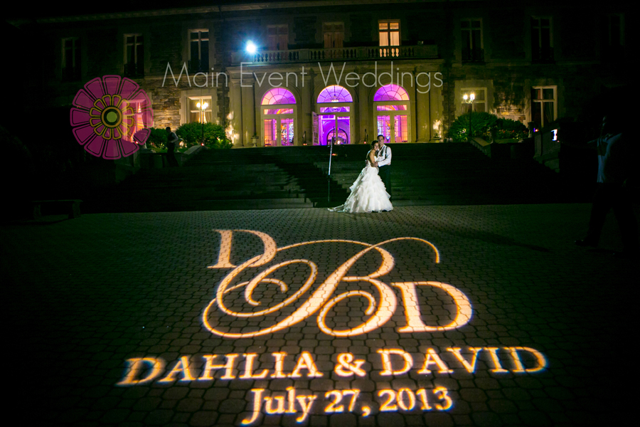 aldrich mansion wedding lighting